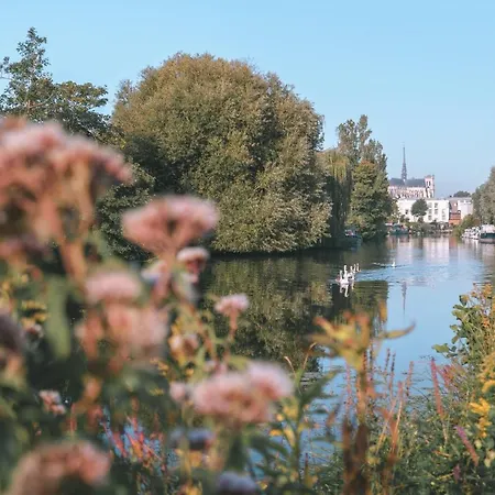 Les Hortillonnages_b&b Inn_centre Ville_terrasse_wifi_netflix Αμιάν